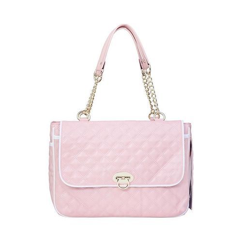 Katie Hundväska 6 kg Rosa med Kedjehandtag och Ventilationsfönster