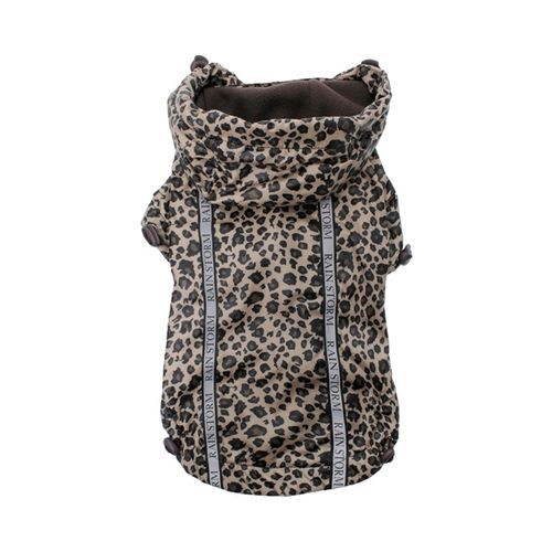 Rainstorm Hundjacka - Leopard / 30 cm