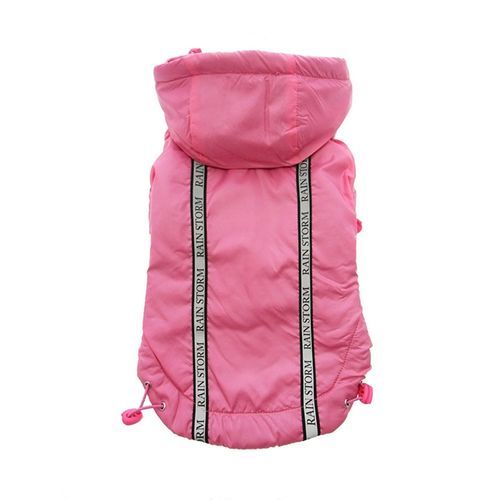 Rainstorm Hundjacka - Rosa / 25 cm