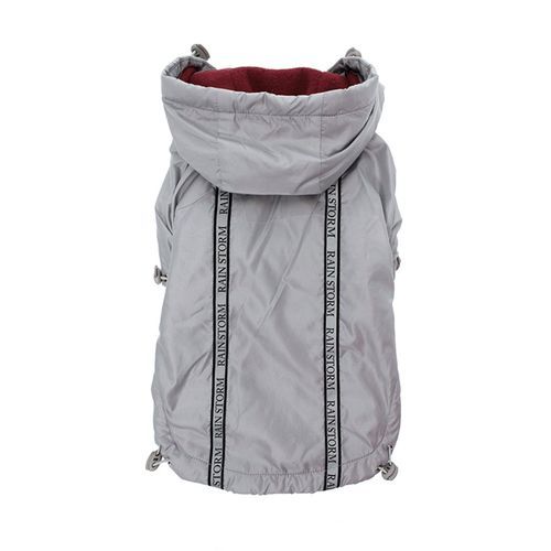 Rainstorm Hundjacka - Silver / 40 cm