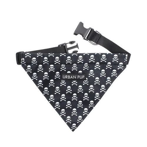 Urban Pup Bandana - Skulls & Crossbones / M