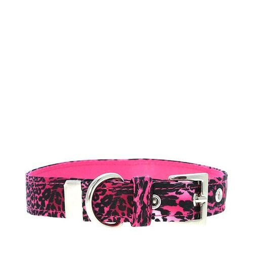 Urban Pup Halsband - Pink Leopard / S