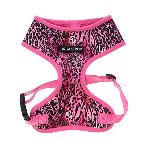 Urban Pup Harness - Pink Leopard / M