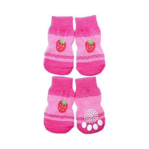 Urban Pup Hundstrumpor 4-pack - Strawberry / M