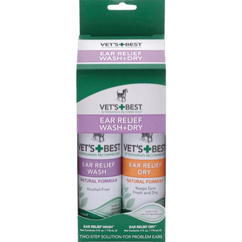 Ear Relief Wash + Dry 2X118 ml