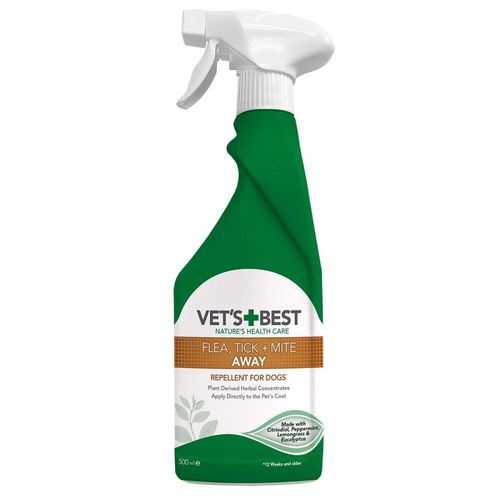 Vet's Best Flea, Tick & Mite Spray 500 ml