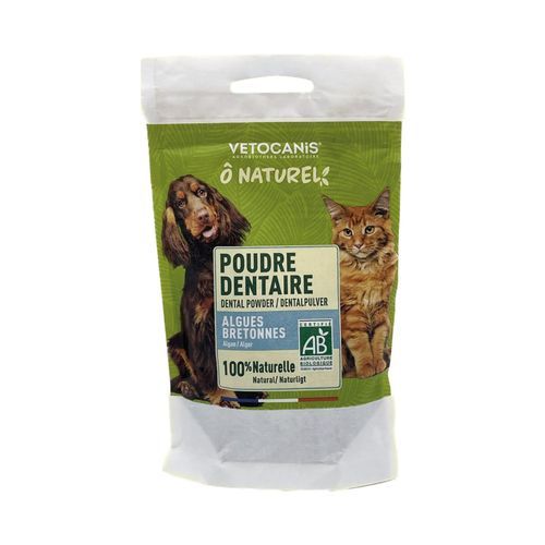 Vetocanis Organic Tandpulver - 100 g