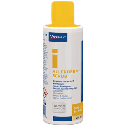 Allerderm Scrub Schampo 250 ml