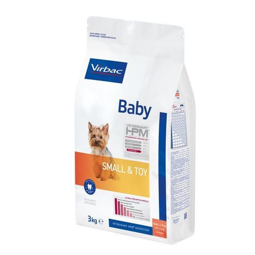 Baby Dog Small Torrfoder för valp - 3 kg