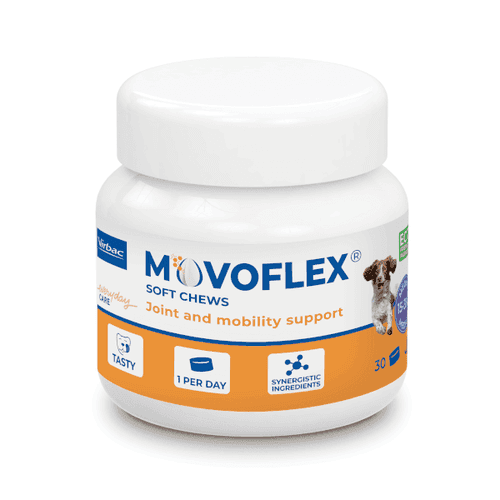 Movoflex® Tuggbitar Ledtillskott till Hund - M 15 - 35 kg