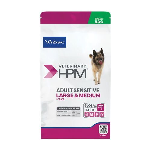 Virbac Veterinary HPM Adult Dog Sensitive Digest Large & Medium - 12 kg