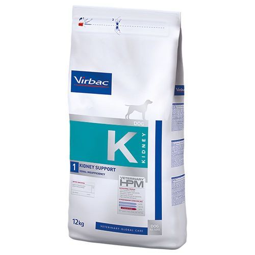 Virbac Veterinary HPM Dog Kidney Support K1 - Ekonomipack: 2 x 12 kg