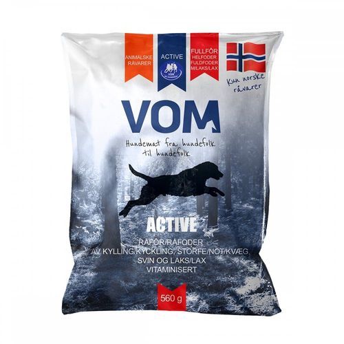 Vom og Hundemat Active Lax Köttbullar (560 g)