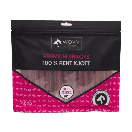 Godbitar Oxe Sticks 400 g - Hund - Hundgodis - Träningsgodis & belöningsgodis - WOVV - ZOO.se