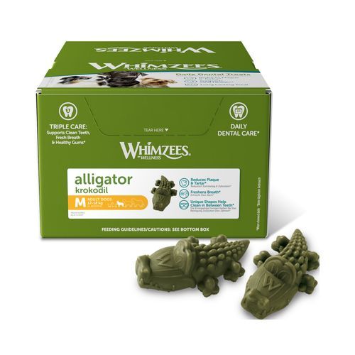 1-pack Whimzees Alligator - M
