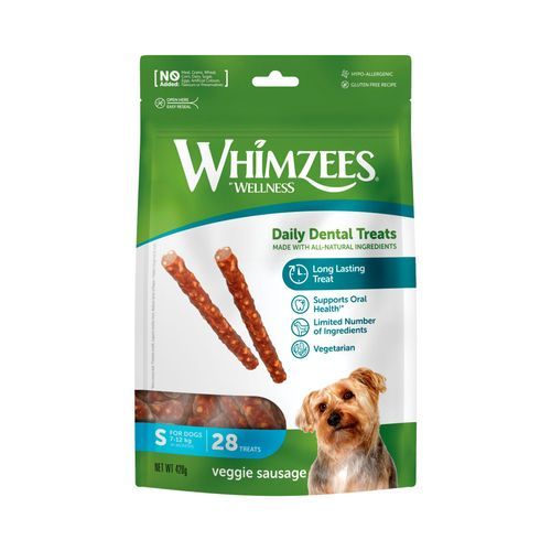 Whimzees Veggie Sausage - L (18-27 kg) / 7-pack