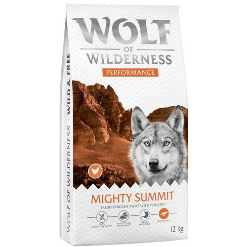 Wolf of Wilderness "Explore The Mighty Summit" Performance - spannmålsfritt - 12 kg nytt recept