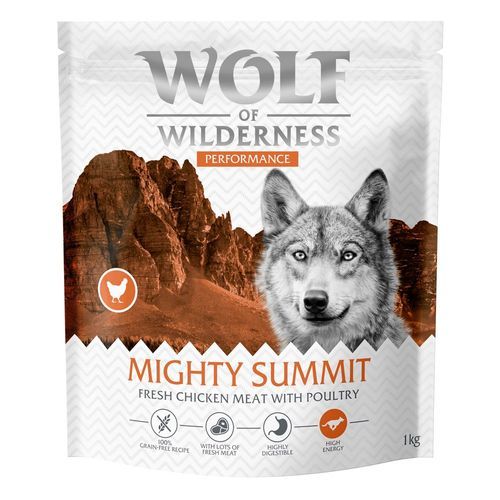 Wolf of Wilderness "Explore The Mighty Summit" Performance - spannmålsfritt - 1 kg nytt recept