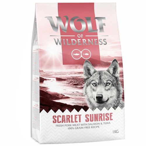 Wolf of Wilderness Scarlet Sunrise med lax & tonfisk - spannmålsfritt - 5 kg