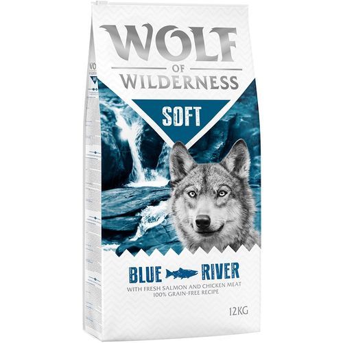 Wolf of Wilderness Soft - Blue River - Salmon med kyckling - 12 kg