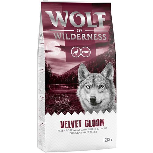 Wolf of Wilderness "Velvet Gloom" med kalkon & öring - spannmålsfritt - 12 kg