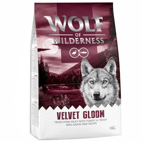 Wolf of Wilderness "Velvet Gloom" med kalkon & öring - spannmålsfritt - 1 kg