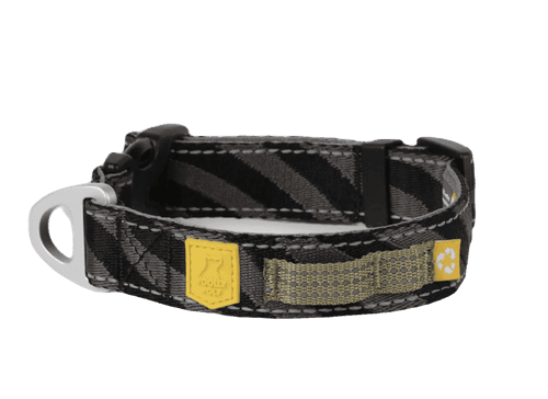 Halsband Roam Black Ripple - XS - Hund - Halsband - Woolly Wolf - ZOO.se