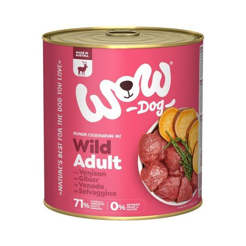 Ekonomipack: WOW Adult 12 x 800 g - Vilt