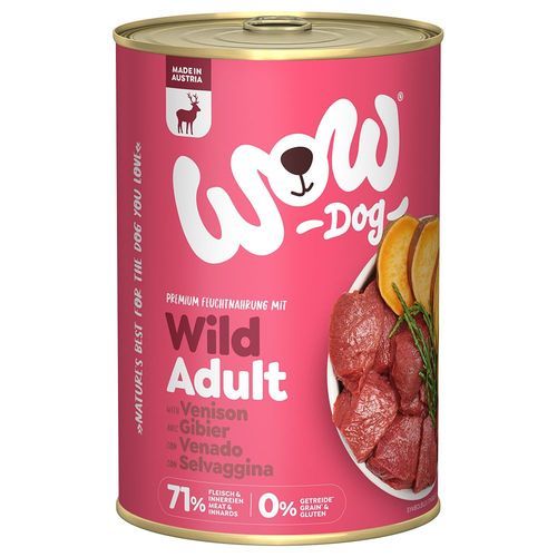 Ekonomipack: WOW Adult 24 x 400 g - Vilt