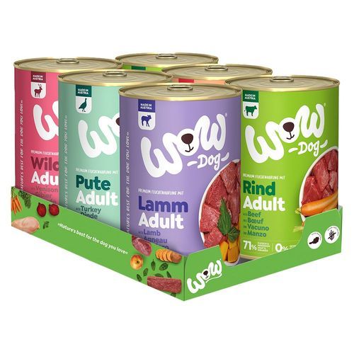 WOW Adult 6 x 400 g - Mixpack (5 sorter)