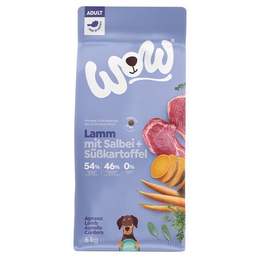 WOW Adult Lamm - Ekonomipack: 2 x 6 kg