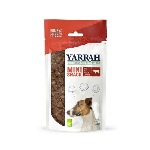 Yarrah Ekologisk Mini Snack för hundar - 100 g