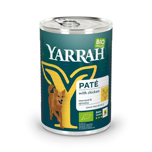 Yarrah Ekologisk Paté med Ekologisk Kyckling - 400 g