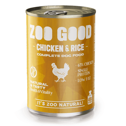 Dog Adult Low-Fat Chicken & Rice 400 g