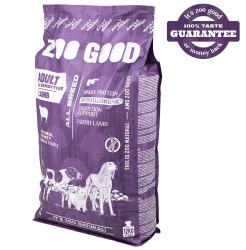 Dog Lamb Adult All Breed Grain Free 12 kg