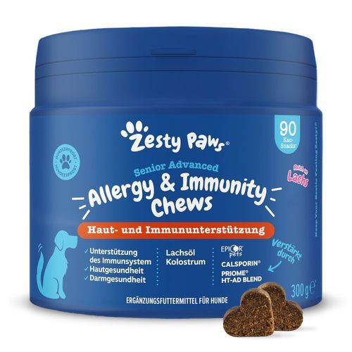 Zesty Paws Senior Allergy & Immunity lax - 90 tuggtabletter