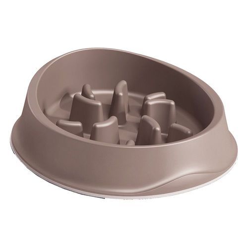 Zolux Slow Feeder antisluk-skål - 1000 ml , L 26,4 x B 26,4 x H 7,9 cm
