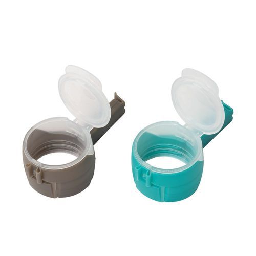 zooplus Basics förslutningsklämmor med foderdispenser - 2 st