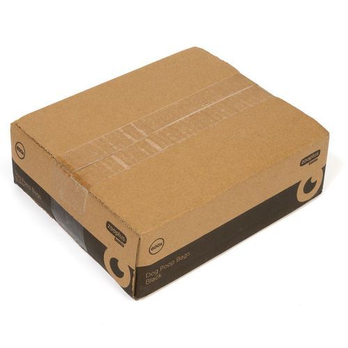 zooplus basics hundbajspåsar svarta - 40 rullar med 15 påsar (600 påsar)