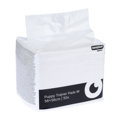 zooplus Basics träningsdynor för valpar - L 56 x B 56 cm, 100 st