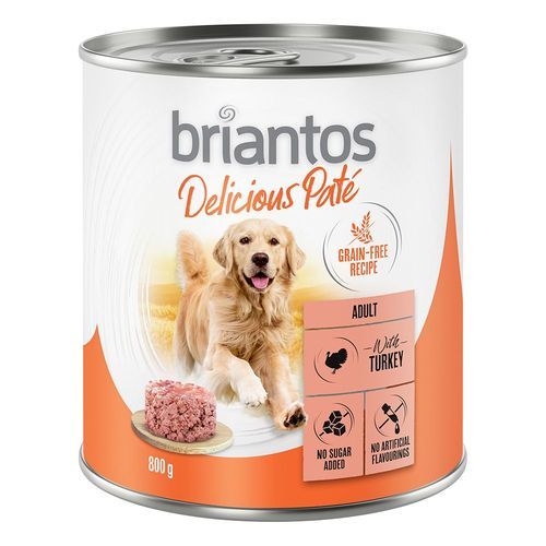 Briantos Delicious Paté 24 x 800 g - Kalkon
