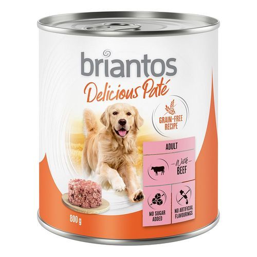 Briantos Delicious Paté 24 x 800 g - Nötkött