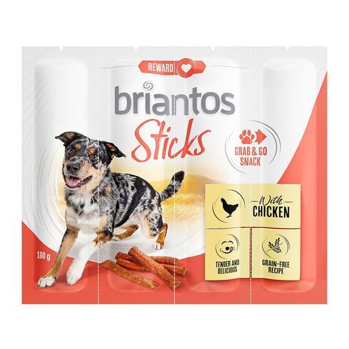 Briantos Sticks Grab&Go - Ekonomipack: 2 x 100 g Kyckling