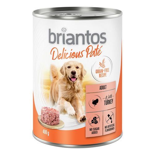 Ekonomipack: Briantos Delicious Paté 24 x 400 g - Kalkon