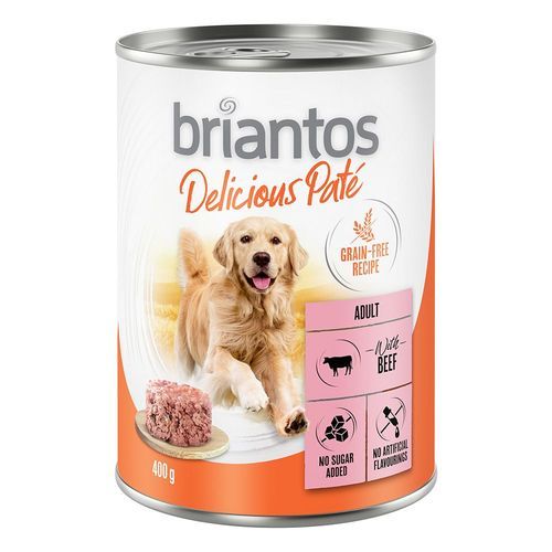 Ekonomipack: Briantos Delicious Paté 24 x 400 g - Nötkött