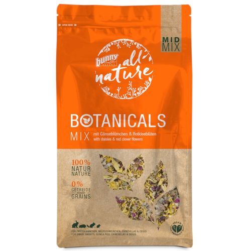 bunny All Nature Botanicals Mid Mix med prästkrage & rödklöver - 120 g
