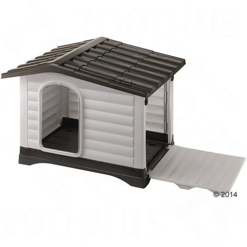 Ferplast Dogvilla plasthundkoja - Dogvilla 90: B 88 x D 72 x H 65 cm