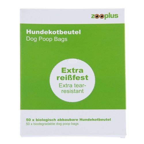 Bio hundbajspåsar med handtag - 100 påsar